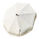 TheDisplayOutlet 7ft Patio Market Umbrella Replacement Canopy 8-Rib Boho, Beige+Twisted Tassel Image