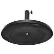 20 lb Round Patio Umbrella Stand Resin Concrete Base D2 3/16"