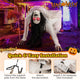 TheDisplayOutlet Halloween Animated Crawling Woman Decoration Sound Motion Image