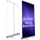 TheDisplayOutlet 40x79 Display Banner Stand Retractable Deluxe Image