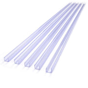 9/16"x9/16" PVC U-Channels Mounting 3ft 5ct/pk