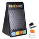 TheDisplayOutlet WinSpin Plinking Prize Drop Board & Pucks Size Options, 41x25in with Lights Image