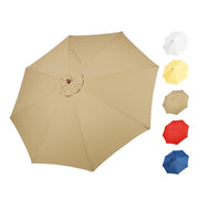 TheDisplayOutlet Patio Umbrella Canopy 9ft 8-Rib Image