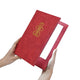 TheDisplayOutlet Custom LED Menu Covers 5in, Custom Logo & Leather Color/Pattern, 5.5x7 2-View Custom Color(5ct.) Image