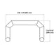 TheDisplayOutlet Custom Inflatable Arches for Races & Event Displays, 20ft with T-base Image
