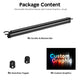 TheDisplayOutlet 47.3" Retractable Banner for Stanchions, Custom Graphics Image