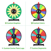 18" Custom Prize Wheel Dry Erase Spin Wheel Tabletop 1ct/pk