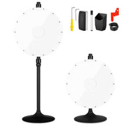 TheDisplayOutlet Bulk Order - Blank Prize Wheel UV Print & Insert Cards Dual-Method Image