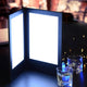 TheDisplayOutlet LED Menu Cover Illuminated Menus 8.5x14 with Adaptor Image