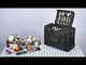 Portable Train Case with Drawers