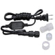 TheDisplayOutlet 10pcs Connectors & Power Cords for LED Rope Lights Image