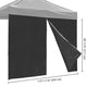 1080D Sidewall w/ Zipper for Pop Up Canopy 10'Lx7'H