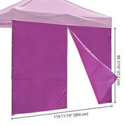 1080D Sidewall w/ Zipper for Pop Up Canopy 10'Lx7'H