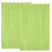 Tab Top Curtain Panel for Porch, Doors 54x84 2ct/Pack