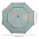 Patio Umbrella Canopy 10ft 8-Rib 3-Tiered