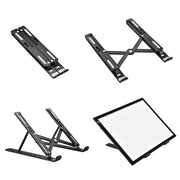 19 inch LED Tracing Light Board w/ Rotating Base & Tracing Paper