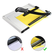 15" Paper Trimmer, Guillotine and Cutter(12-sheet capacity)