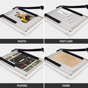 15" Paper Trimmer, Guillotine and Cutter(12-sheet capacity)