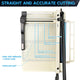 12" Steel Manual Guillotine, Paper Cutter and Trimmer(400-sheet capacity)