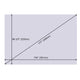 177" 16:9 Matt White Projector Screen Material