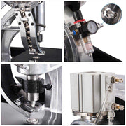 Pneumatic Grommet Machine w/ #2 4000 Nickel Grommets