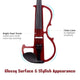 4/4 Electric Violin for Beginners Headphone Rosin Case Included