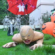 Life-Size Halloween Props Grovelling Torso Crawling Zombie