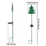 Solar Christmas Pathway Lights with Stake 2 Pack