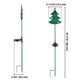 Solar Christmas Pathway Lights with Stake 2 Pack