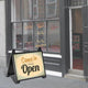 2-Side 23" x 17" Poster Size A-Frame Sign Display Stand Sidewalk