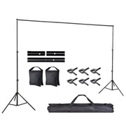 7x10 ft Adjustable Metal Photo Backdrop Stand