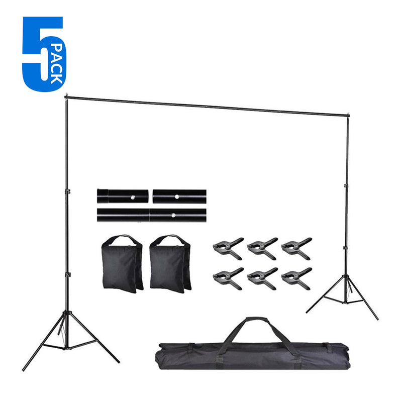 7x10 ft Adjustable Metal Photo Backdrop Stand