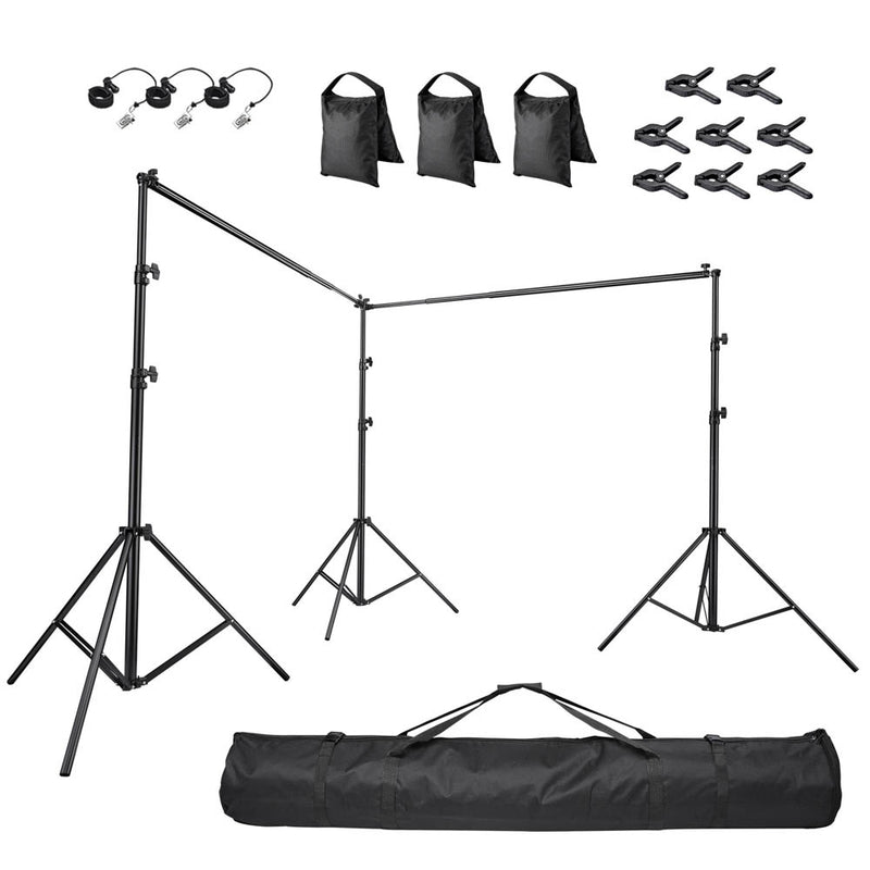 TheDisplayOutlet Heavy Duty Backdrop Stand 20'Wx10'H Photo Studio Video Image