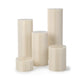 TheDisplayOutlet 5ct. White Paper Display Pedestals Grouped Plinths (8",16",24",32",40") Image