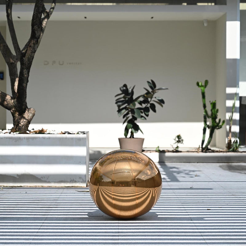 Giant Inflatable Mirror Ball in Iridescent, Gold, Silver, Black