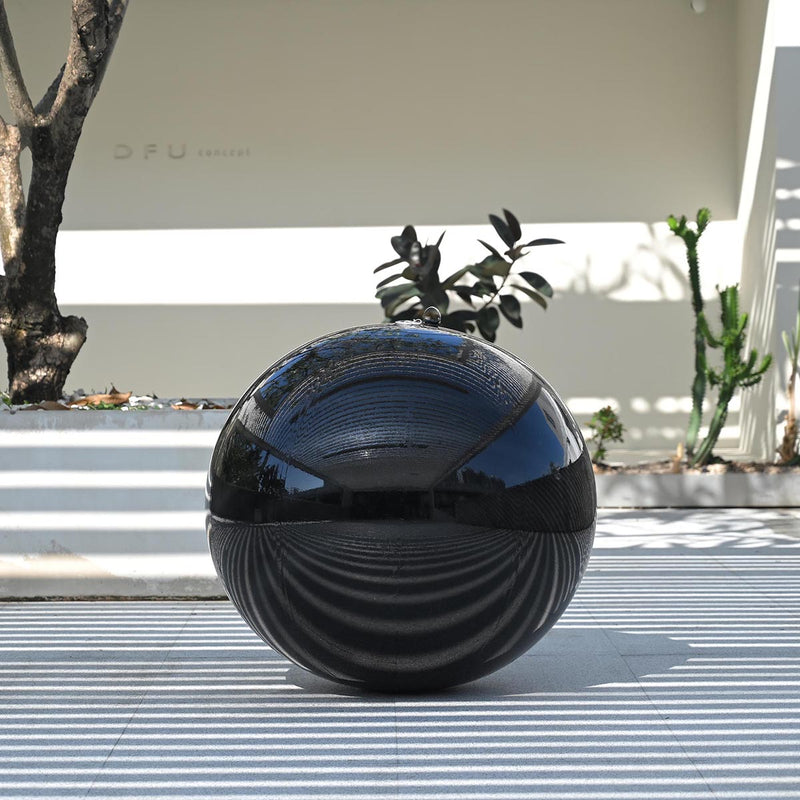 Giant Inflatable Mirror Ball in Iridescent, Gold, Silver, Black