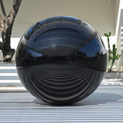 Giant Inflatable Mirror Ball in Iridescent, Gold, Silver, Black