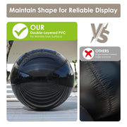 TheDisplayOutlet Giant Inflatable Mirror Ball Shinny Balls with Electric Pump Image