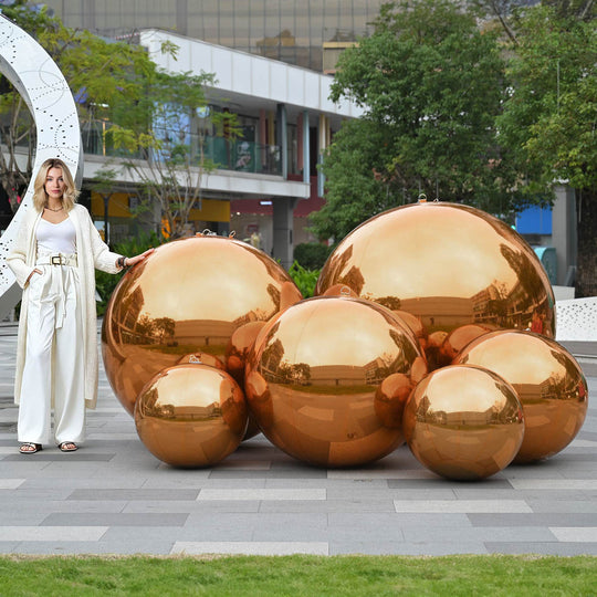 Giant Inflatable Mirror Ball Shinny Balls with Electric Pump