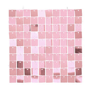 TheDisplayOutlet 10x7ft Shimmer Wall Backdrop Stand Kit Trade Show Photo Booth, Pink Image