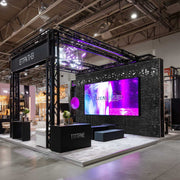 Square Shimmer Wall Decorative Signs Tradeshow Backdrop