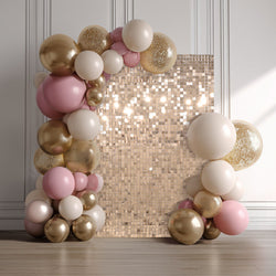 Square Shimmer Wall Decorative Signs Tradeshow Backdrop