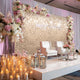 Square Shimmer Wall Decorative Signs Tradeshow Backdrop