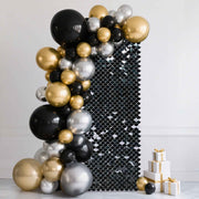 Arched Sequin Shimmer Wall Decorative Signs Tradeshow Backdrop