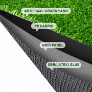 Artificial Turf Rolls for Playground Backyard 3/8" Pile Height