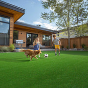 Green Indoor Outdoor Grass Carpet Roll 3/8" Pile Height