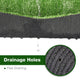 Artificial Turf Rolls for Playground Backyard 3/8" Pile Height