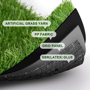 TheDisplayOutlet Artificial Grass Turf Strips for Pavers Driveway Yard 13/16" Pile Image