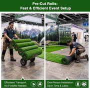TheDisplayOutlet Event Turf for Camping Shows, Expo Aisles 13/16" Pile Image