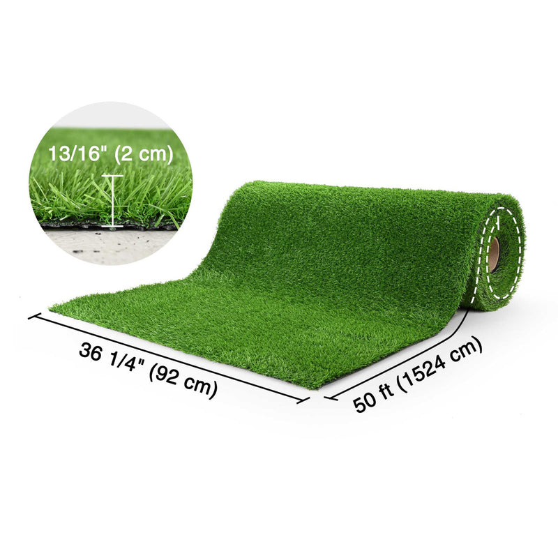 TheDisplayOutlet Artificial Turf Rolls for Playground Backyard 13/16